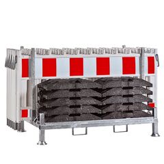  TL-Absperrschrankengitter Wemas Kombigestell für ASF/ASR + Fußplatten (10/12) 12466355